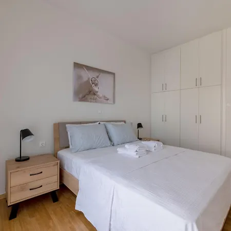Modern Mythic Flat With Greek-Inspired Artistic 雅典 Exterior photo