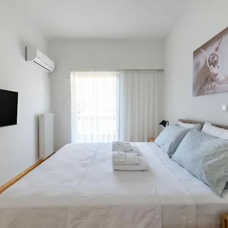 Modern Mythic Flat With Greek-Inspired Artistic 雅典 Exterior photo