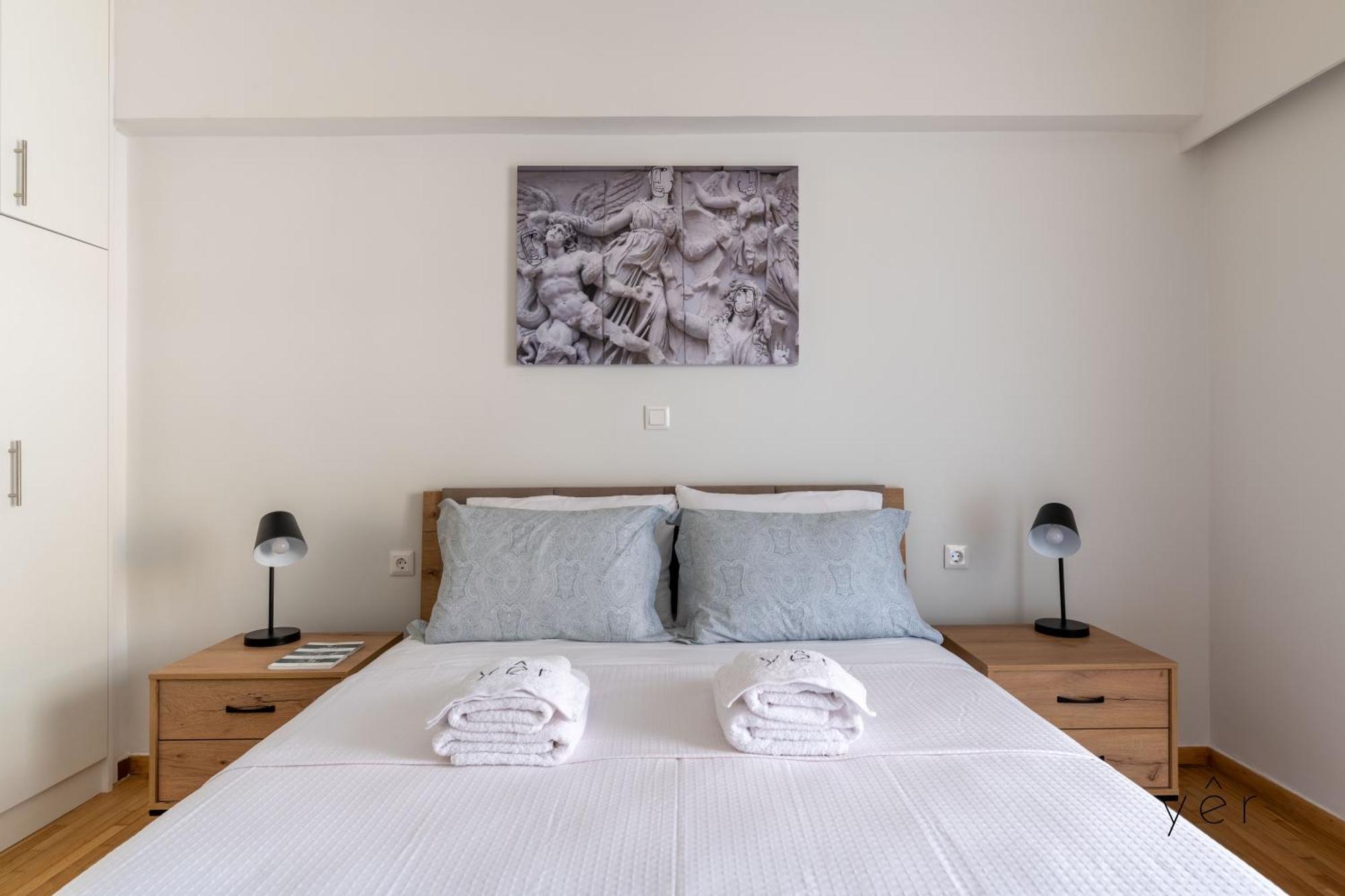Modern Mythic Flat With Greek-inspired Artistic *